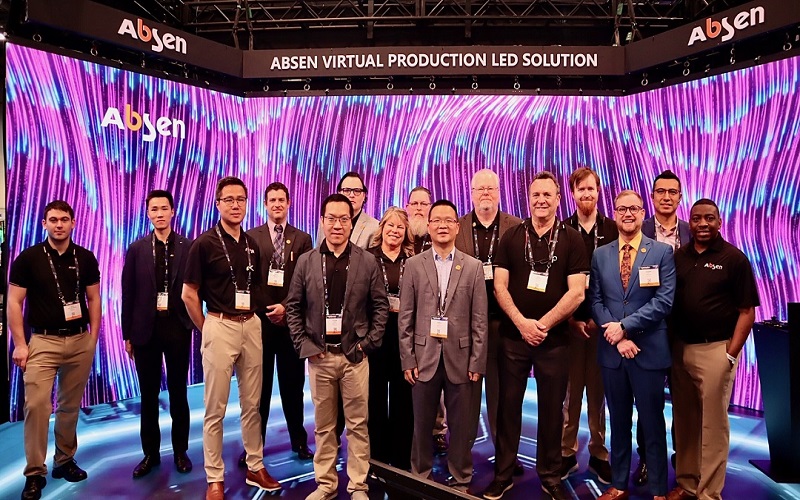 NAB Show 2022 | 海外市場強(qiáng)勢復(fù)蘇，艾比森虛擬影棚解決方案驚艷全場